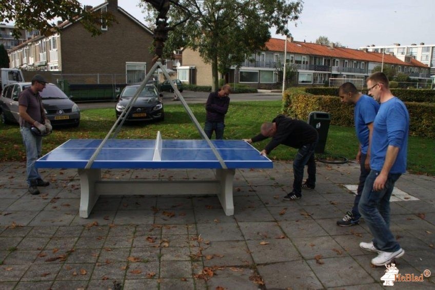 T.h.v. voetbalveldje uit Breda