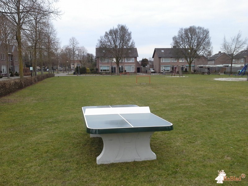 Griendsvenstraat hoek Akkerweg uit Milheeze