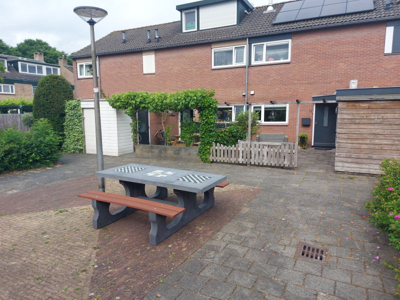 Plein Peppelhof Kortenhoef ter hoogte van huisnummer 3 en 12 uit Kortenhoef