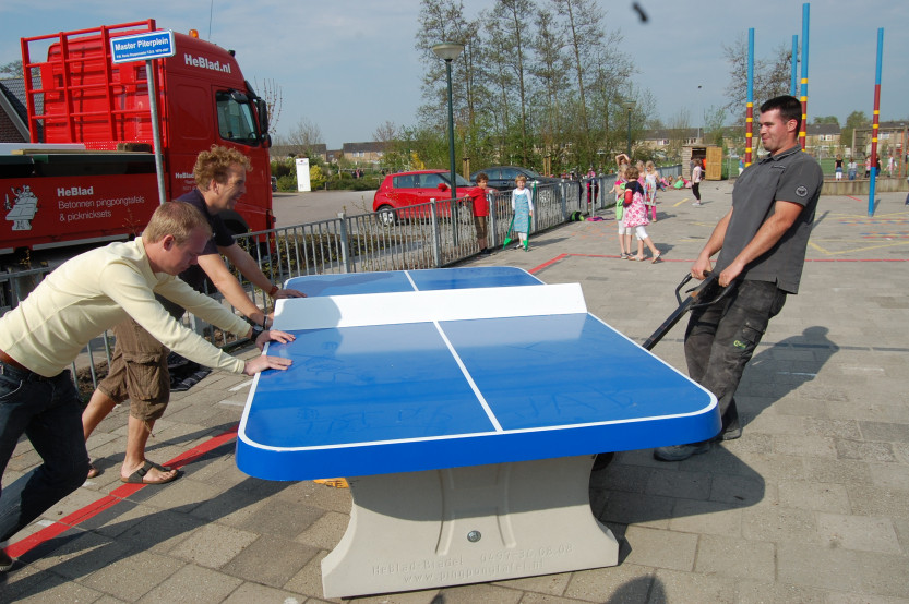 Tafel verplaatsen 10 tot 60 km