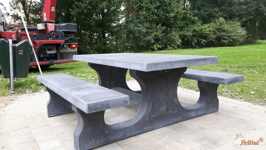 Picknickset Standaard Antraciet-Beton