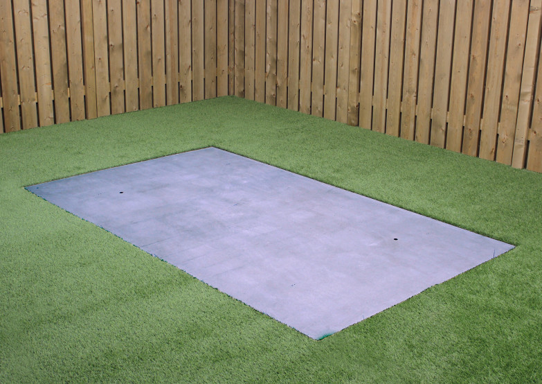 Onderplaat Pingpongtafel Antraciet-Beton