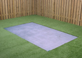 Onderplaat Pingpongtafel Antraciet-Beton
