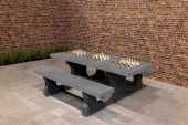 Multi-spellentafel Standaard (1-1-1) Antraciet-Beton
