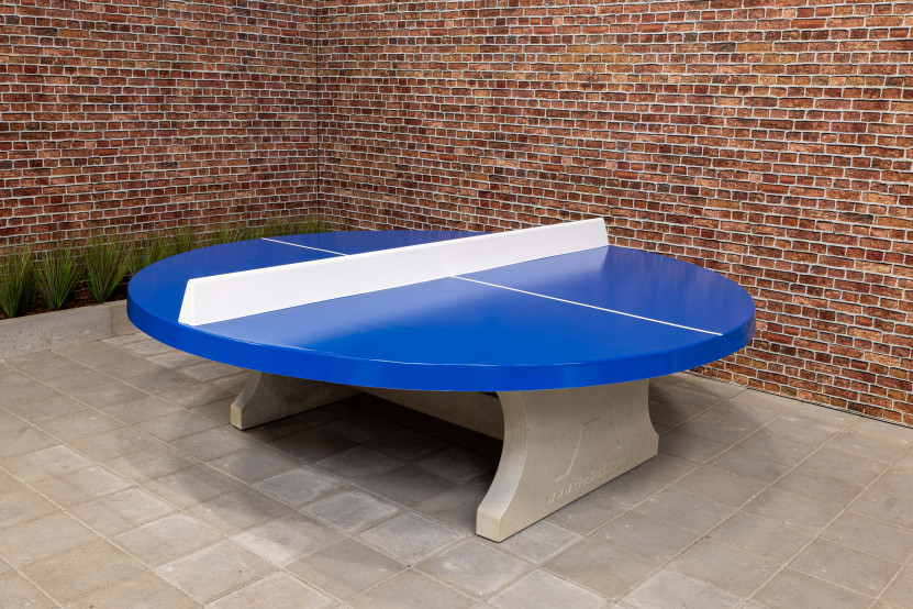 Pingpongtafel Rond Blauw