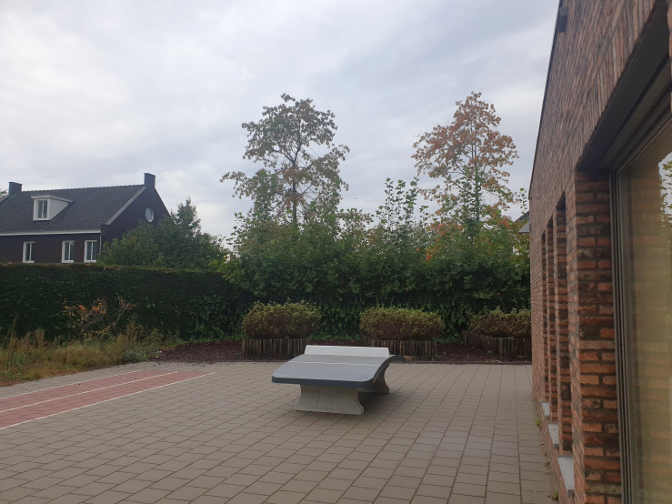 Voetvolleybaltafel Antraciet