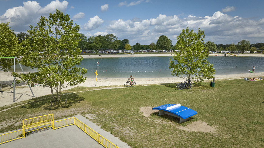 Voetvolleybaltafel Blauw