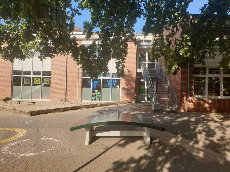 Voetvolleybaltafel Groen