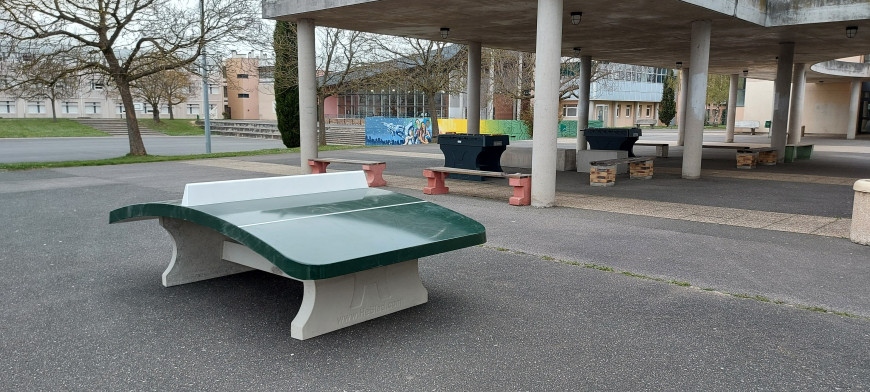 Voetvolleybaltafel Groen
