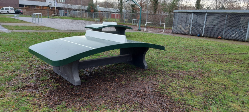 Voetvolleybaltafel Groen