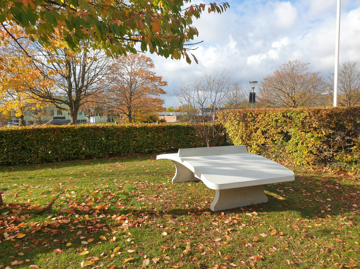 Voetvolleybaltafel Naturel Beton