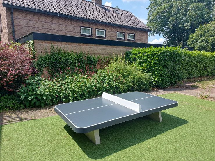 Pingpongtafel Laag Afgerond Antraciet