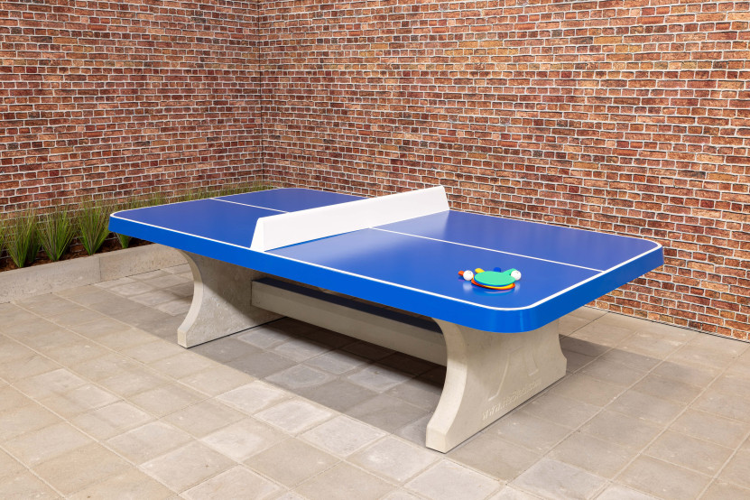 Pingpongtafel Afgerond Blauw