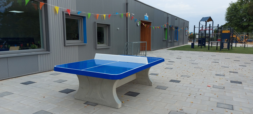 Pingpongtafel Afgerond Blauw