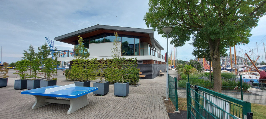 Pingpongtafel Afgerond Blauw