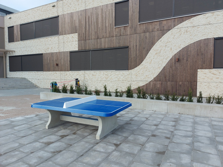 Pingpongtafel Afgerond Blauw