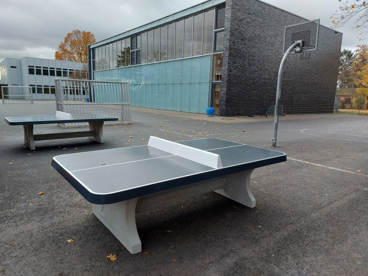 Pingpongtafel Afgerond Antraciet
