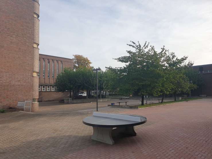 Pingpongtafel Rond Antraciet
