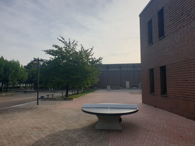 Pingpongtafel Rond Antraciet
