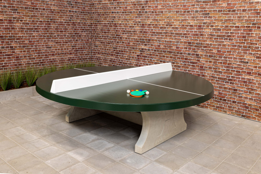 Pingpongtafel Rond Groen