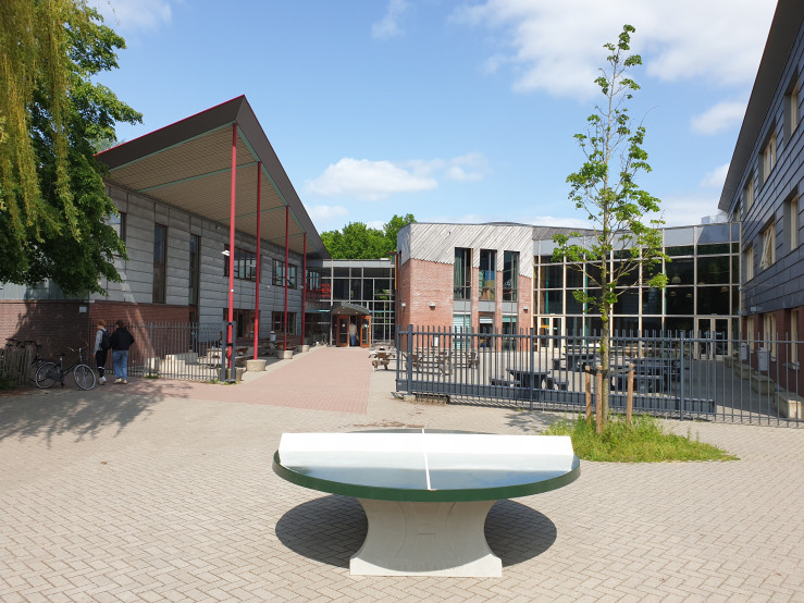 Pingpongtafel Rond Groen