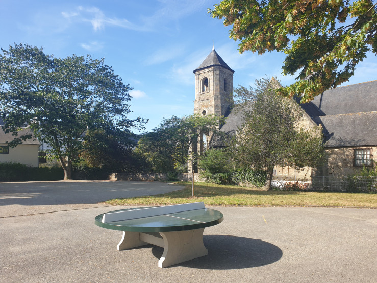 Pingpongtafel Rond Groen