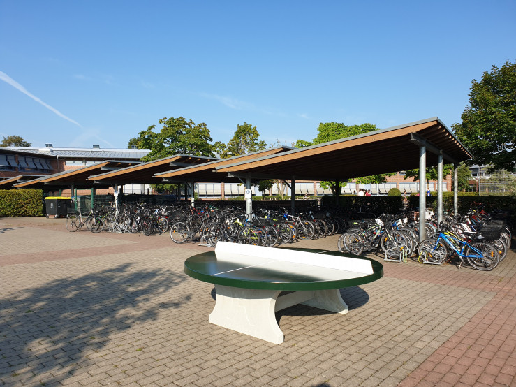 Pingpongtafel Rond Groen