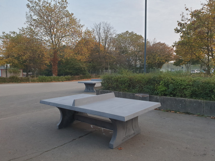 Pingpongtafel Antraciet-Beton