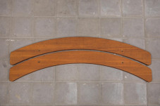 Set ovale bamboe planken
