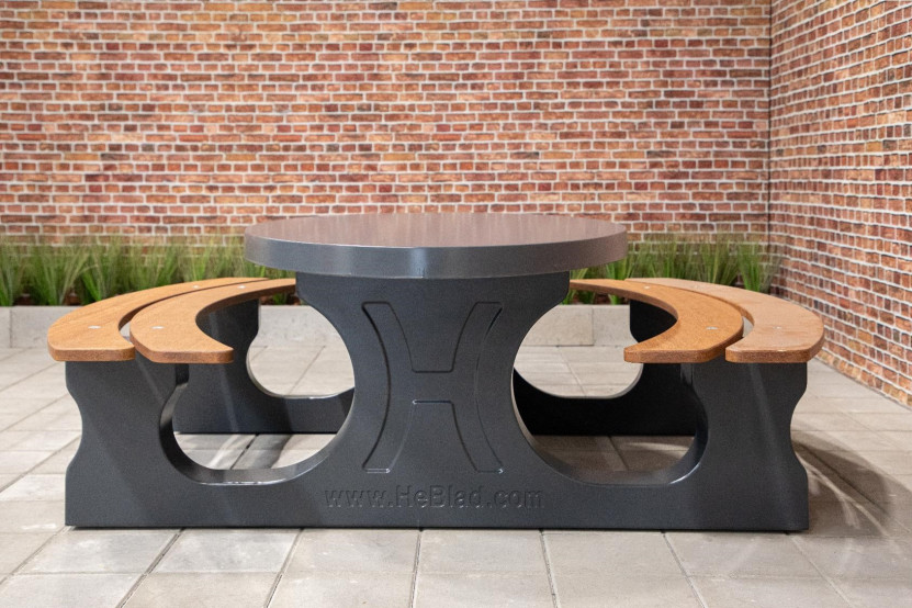 Set ovale bamboe planken