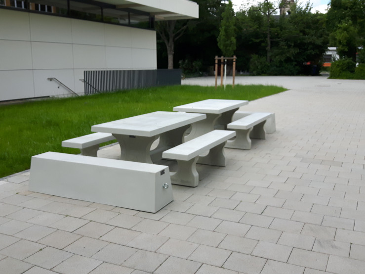 Standaard Picknickset Naturel Beton