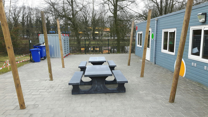 Picknickset Standaard Antraciet-Beton