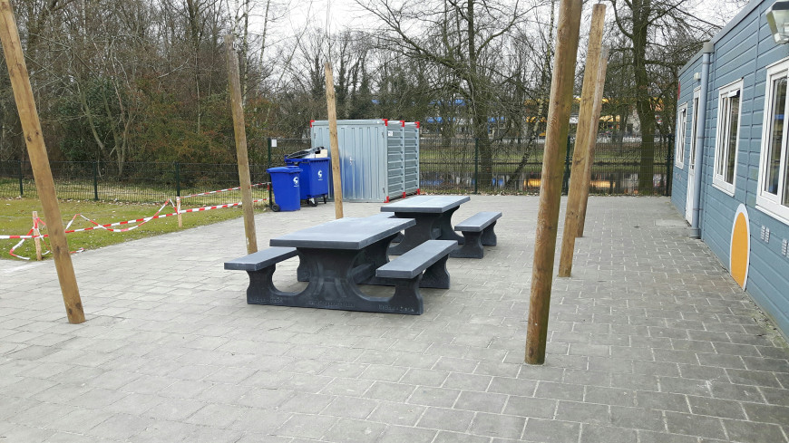 Picknickset Standaard Antraciet-Beton