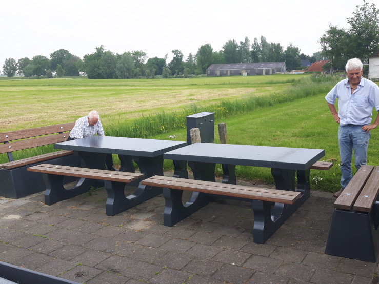 Picknickset DeLuxe in combi met banken